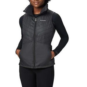 Columbia Women's Mix It Around ii Vest, Black, L Brand New!